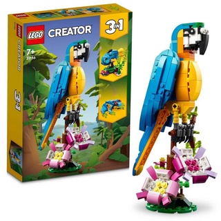 LEGO® Konstruktions-Spielset LEGO 31136 Creator - Exotischer Papagei