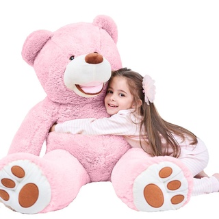 Gustaw Teddybär Groß XXL (Rosa, 200cm) Amigo - Plüschbär, Kuschelbär XXL Plüschtier, Plüschtier Kuscheltier Giant Teddy