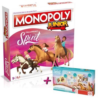 Monopoly Junior - Spirit - Riding Free + Spielebox