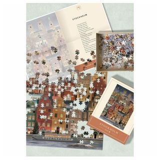 Martin Schwartz Puzzle Stockholm Christmas 33 x 47 cm, 500 Puzzleteile bunt