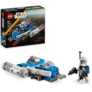 Lego Star Wars Captain Rex Y-Wing Microfighter, baubares Spielzeug-Sternenschiff aus Lego Steinen zum Sammeln, Geschenkidee für Jungen und Mädchen ab 6 Jahren 75391