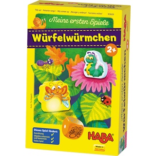Haba Gesellschaftsspiel Meine ersten Spiele - Würfelwürmchen (Deutsch)