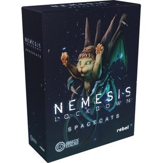 Pegasus AWRD0016 - Nemesis: Lockdown - New Cats, Brettspiel, für 1-5 Spieler, ab 14 Jahren (DE-Erweiterung) (Deutsch)