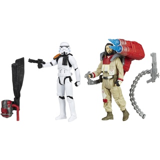 Hasbro Star Wars Rogue One Collection Baze Malbus und Imperial Stormtrooper im Set