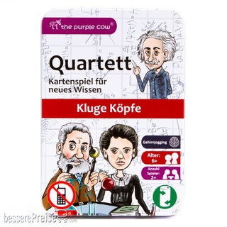 Invento 504342 - Quartett: Kluge Köpfe