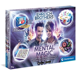 Clementoni® Zauberkasten Ehrlich Brothers, Mental Magic, Made in Europe blau