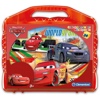 Clementoni 42447.4 Cars The Movie Disney Pixar Würfelpuzzle