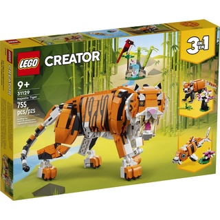 LEGO® Konstruktionsspielsteine LEGO® Creator - Majestätischer Tiger, (755 St) bunt