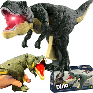 BLOOOK Schaukelnd Dinosaur Spielzeug,Trigger The T-REX,Kreativ Tyrannosauru Rex Dino Toys,Funny Dinosaur Toys,Party- & Scherzartikel,Stress Spielzeug für Erwachsene und Kinder