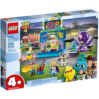 LEGO 10770 - Disney Pixar’s Toy Story 4, Buzz & Woodys Jahrmarktspaß, Bauset