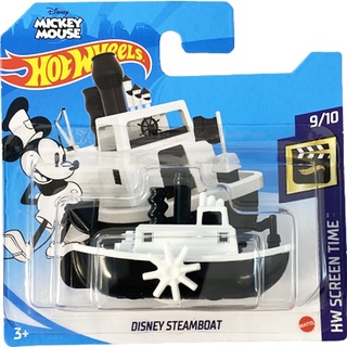 Hot Wheels Disney Steamboat Mickey Mouse HW Screen Time 9/10 (193/250) 2021 Short Card
