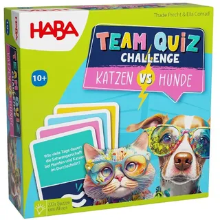 Team Quiz Challenge Katzen vs. Hunde / HABA Sales GmbH & Co. KG / Spiele (außer Software)