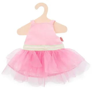 Heless 1420 - Ballerina-Kleid für Puppen mit Tüll-Tutu und eingenähtem Body, Größe 28 - 33 cm