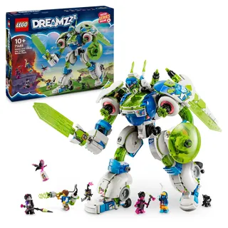 LEGO DREAMZzz 3-in-1 Mateo und Z-Blob der Ritter-Mech, Spielset zum Umbauen für Jungen und Mädchen ab 10 Jahren, Geschenk für Kinder, Fantasy-Set, Roboter in 3 Varianten, Abenteuer-Spielzeug 71485