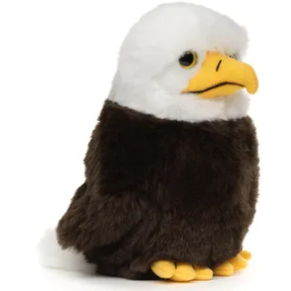 Uni-Toys - Weißkopfseeadler Baby - 18 cm (Höhe) - Plüsch-Vogel, Adler - Plüschtier, Kuscheltier