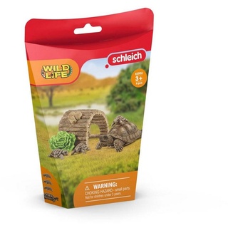 Schleich® Spielfigur Schleich 42506 - Zuhause für Schildkröten - Wild Life