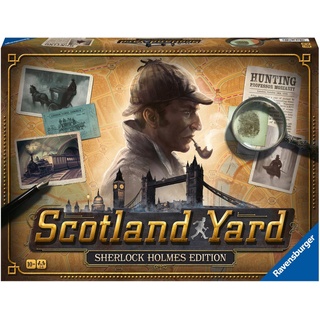 Ravensburger Spiel, Versteckspiel Scotland Yard - als Sherlock Holmes Variante, Made in Europe, FSC® - schützt Wald - weltweit bunt