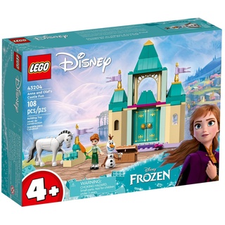 LEGO® Konstruktionsspielsteine LEGO® Disney Princess - Annas und Olafs Spielspaß im Schloss, (108 St) bunt