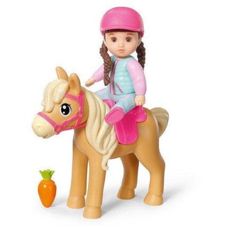 BABY born Minis - Playset Horse Fun Set mit Kim - Puppen-Abenteuer für Kinder ab 3 Jahren