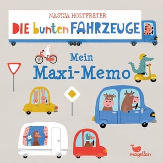 Die Bunten Fahrzeuge – Mein Maxi-Memo