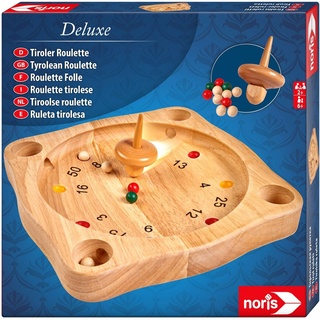 Noris Spiel, Familienspiel Partyspiel Deluxe Tiroler Roulette 606101930