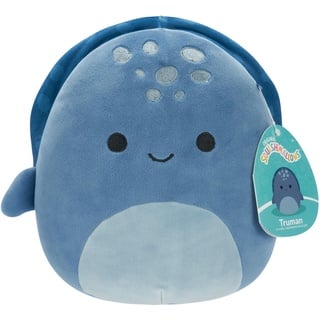 Squishmallows SQCR04118 - Truman die Blaue Lederschildkröte 19 cm, offizielles Kelly Toys Plüsch, superweiches Kuscheltier