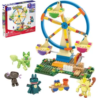 MEGA Konstruktions-Spielset MEGA Pokémon Spaß auf dem Riesenrad bunt