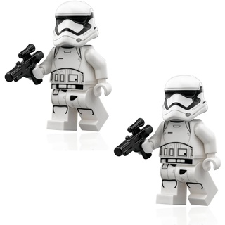 LEGO Star Wars The Force Awakens Minifigur - 2er Pack First Order Stormtrooper mit Blaster Guns