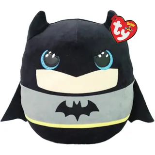 TY Batman Squishy Beanie - 10" Weiches Plüschspielzeug | Kuscheliges Sammelobjekt für Kinder & Babys | Gefüllte Teddybären-Plüschtiere | DC Comics