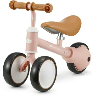 Kinderkraft Laufrad CUTIE, Lernlaufrad, Kinderlaufrad, Lauflernrad, Fahrrad ohne Pedale, Dreirad, Aus Metall, Modernes Design, Sichere Konstruktion, für Kinder ab 1 Jahr, Rosa