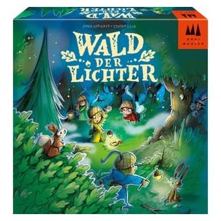 Drei-Magier Brettspiel 40888, Wald der Lichter, ab 5 Jahre, 2-4 Spieler