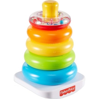 Fisher-Price GKD51 - Farbring Pyramide, klassisches Stapelspielzeug mit Ringen für Babys und Kleinkinder