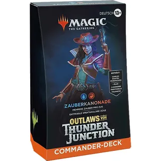 WIZARDS OF THE COAST Magic The Gathering - Outlaws of Thunder Junction Commander-Deck (Einzelartikel) Sammelkarten