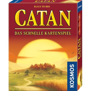 KOSMOS 740221 CATAN - Das schnelle Kartenspiel für 2-4 Personen ab 10 Jahren, Siedler von Catan Kartenspiel