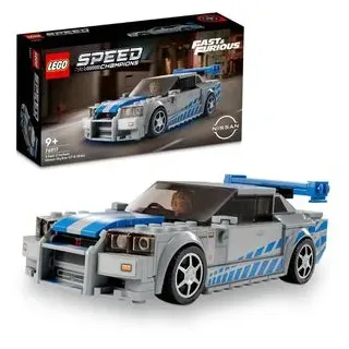 LEGO Speed Champions 76917 Fast und Furious Nissan Skyline GT-R (R34), ab 9 Jahre, 319 Teile