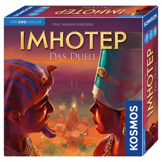 KOSMOS 694272 Imhotep - Das Duell, Brettspiel für 2 Spieler