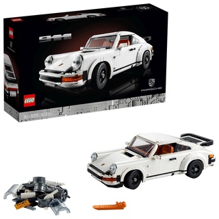 LEGO Creator Expert Modellauto Porsche 911 Sammlerstück 1458-teiliger Modellbausatz, Maße: 35cm x 16cm x 10cm, 10295