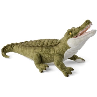WWF Plüschtier Krokodil (58cm), realistisch gestaltetes Plüschtier, Super weiches, lebensecht gestaltetes Plüschtier zum Knuddeln und Liebhaben, Handwäsche möglich