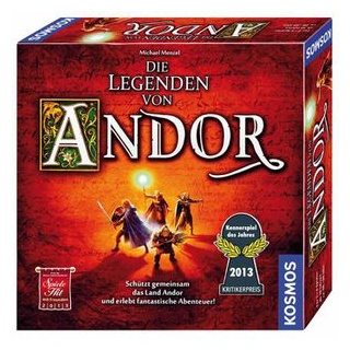 Kosmos Brettspiel 69174 Die Legenden von Andor, ab 10 Jahre, 2-4 Spieler