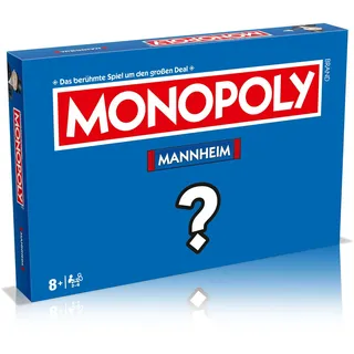 Winning Moves - Monopoly- Mannheim - Brettspiel - Alter 8+ - Deutsch