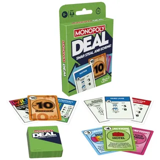 Monopoly E31131020 Deal Kartenspiel, Mehrfarbig