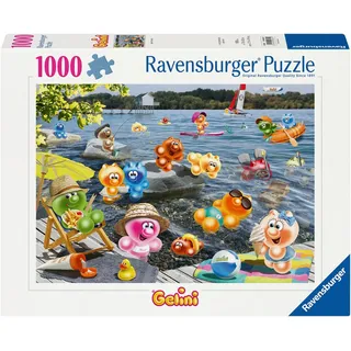 Ravensburger Puzzle Gelini Seepicknick, 1000 Puzzleteile, Made in Germany; FSC® - schützt Wald - weltweit bunt