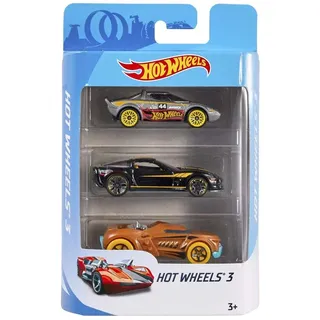 Hot Wheels 3 3er Set mit 3 verschiedenen Autos K5904