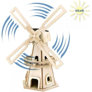Pebaro Holzbausatz Solar Windmühle