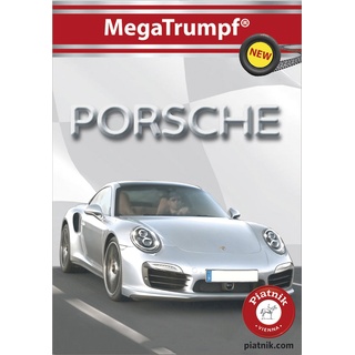 Piatnik 4239 - Quartett MegaTrumpf - Porsche, Kartenspiel