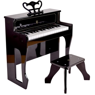 Hape Klangvolles E-Piano mit Hocker, Spielzeug Musikinstrument, ab 3 Jahren