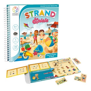 SMART GAMES® Reisespiel Strand Geschicklichkeitsspiel