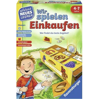 Ravensburger Spiel Wir spielen Einkaufen, Made in Europe, FSC® - schützt Wald - weltweit bunt