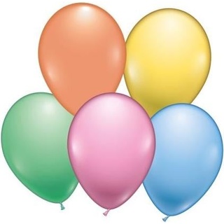 Karaloon Luftballon rund pastell 8 Stück