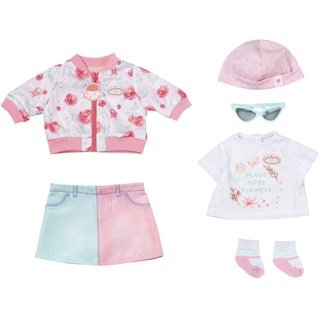 Baby Annabell Puppenkleidung »Deluxe Frühling« (Set, 6-tlg) blau|rosa